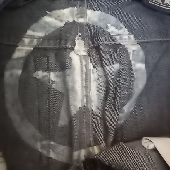 Converse One Star Dark Wash Denim Jeans Sz. 10 1% spandex - Picture 6 of 7